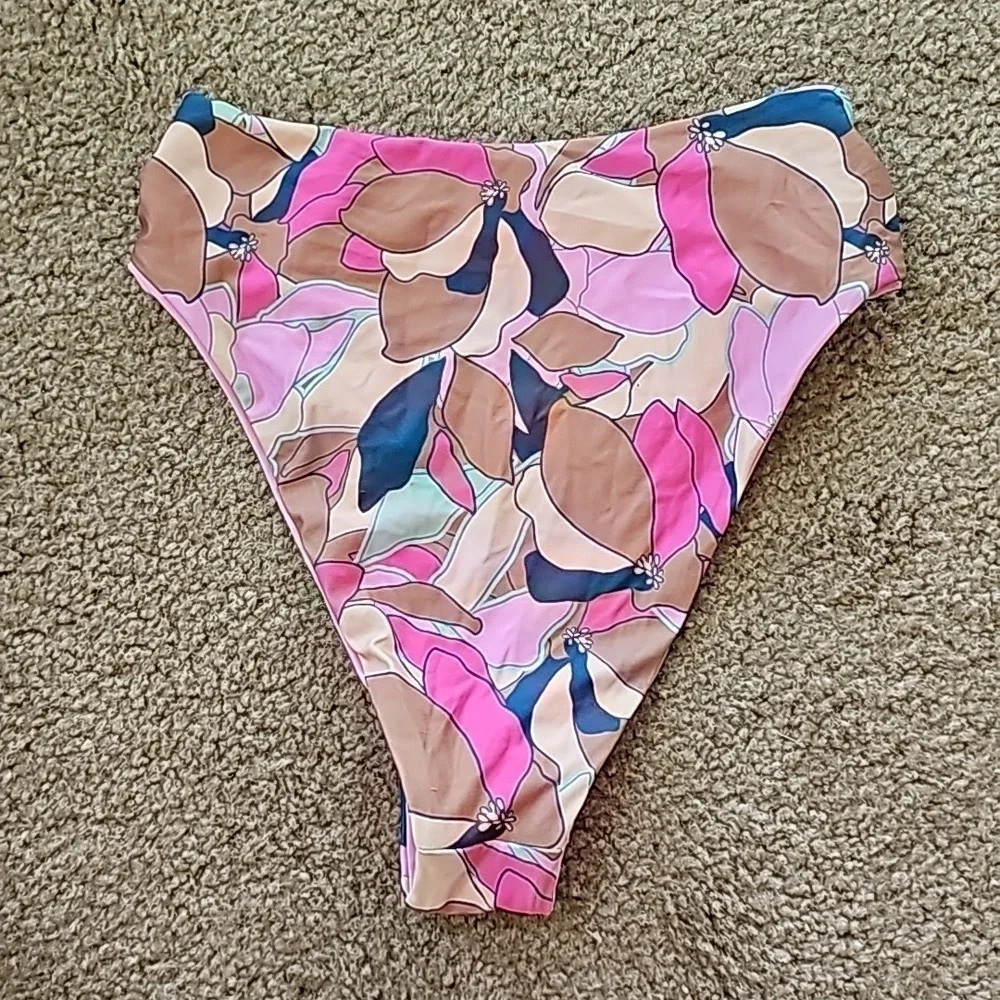 L Space Arlo Bikini Bottom Floral Small